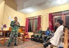 Satgas Yonif 511/DY dan Pemuda Distrik Dabra Wujudkan Damai Natal di Tanah Papua